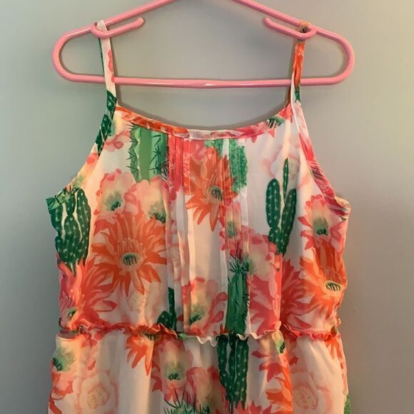 The Children’s Place Floral Ruffle Dress - Picture 2 of 6